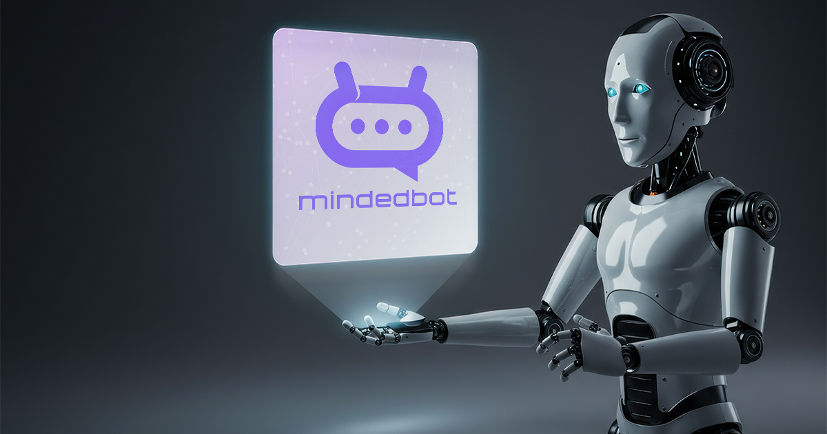 Mindedbot je český chytrý konverzační asistent postavený na umělé inteligenci